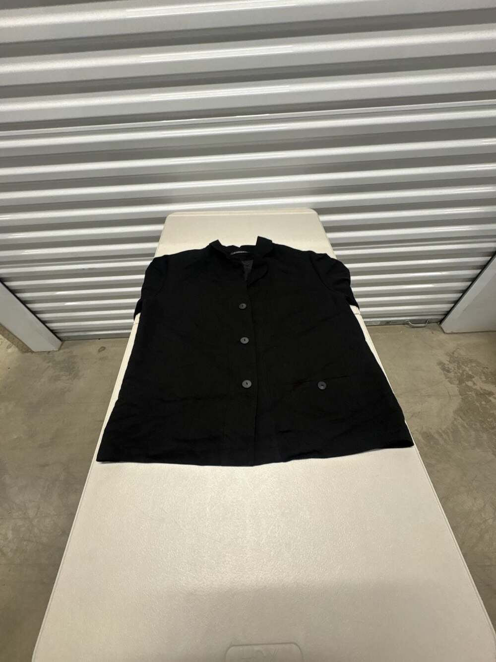 Rafael Sport Black Button-Down Jacket